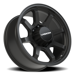 Vision Wheel - Vision Wheel 351 Flow 20x9 8x170 12mm Satin Black 351-2970SB12 - Image 1