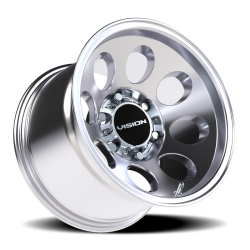 Vision Wheel - Vision Wheel 56 Midway 15x10 6x5.5 -25mm Polished 56-5183P-25 - Image 1