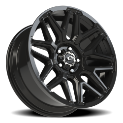 Vision Wheel - Vision Wheel 305-2973GB-12 305 Rekluse 20x9 5x5.0 -12mm Gloss Black - Image 1