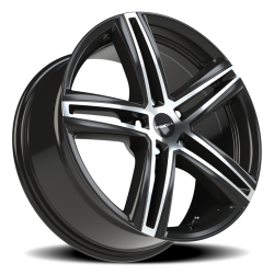 Vision Wheel - Vision Wheel 640-8831GBMF40 640 Nitrous 18x8 5x4.25 40mm Gloss Black/Machined - Image 1