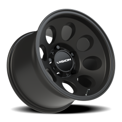 Vision Wheel - Vision Wheel 56-5185SB-25 56 Midway 15x10 5x5.5 -25mm Satin Black - Image 1