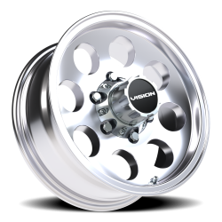 Vision Wheel - Vision Wheel 56VT5683P0 56VT Midway 15x6 6x5.5 0mm Polished - Image 1