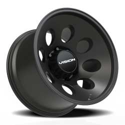 Vision Wheel - Vision Wheel 56-20287SB-44 56 Midway 20x12 8x180 -44mm Satin Black - Image 1