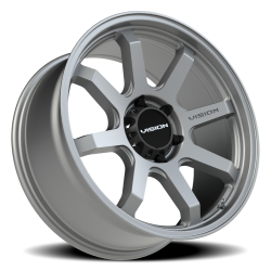 Vision Wheel - Vision Wheel 351-2936SG10 351 Flow 20x9 6x135 10mm Satin Gray - Image 1