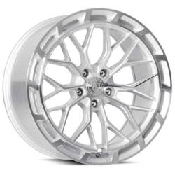 Dolce - Dolce Wheels DP07 Magari 20x9 5x4.5 25mm Gloss Silver/Machined MAGARI-2954GS25 - Image 1