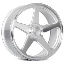 Dolce - Dolce Wheels DP09 Stella 18x8.5 5x112 35mm Gloss Silver/Machined STELLA-88552GS - Image 1