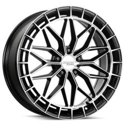 Katana - Katana Wheels KR12 17x7.5 5x120 40mm Gloss Black/Machined KR12-177545GBF - Image 1