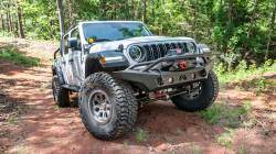 Fab Fours - Fab Fours JL24-B5052-1 Front Winch Bumper w/Guard for 18+ Gladiator/Wrangler JL - Image 3