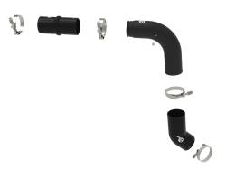 aFe Power - Takeda 46-20818-B Black Hot Side Intercooler Pipe 3" for 25-26 RAM 6.7L Cummins - Image 2