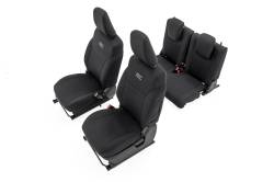 Rough Country Suspension Systems - Rough Country 91072 Seat Covers Front/Rear for 18-25 Suzuki Jimny 2DR - Image 4