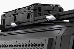 Rough Country Suspension Systems - Rough Country 70119 Black Series 6" LED Angled Light Pods Flood White/Amber - Image 6