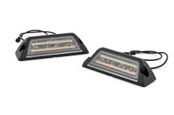 Rough Country Suspension Systems - Rough Country 70119 Black Series 6" LED Angled Light Pods Flood White/Amber - Image 2