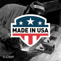 CURT - CURT 45961 StowPro Adjustable USA-Made Ball Mount 5" Drop 2" Shank Dual Ball - Image 2