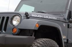 Rough Country Suspension Systems - Rough Country 4170G 27" Fender Decal Gray - Image 1