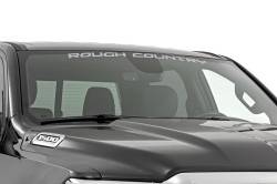 Rough Country Suspension Systems - Rough Country 4166SR Decal 3.6" x 35" Silver - Image 1