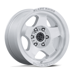 Black Rhino Hard Alloys - Black Rhino Wheels BR031 SOL 17x8 6x4.5 20mm Silver/Machined BR031SD17806420 - Image 1