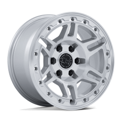 Black Rhino Hard Alloys - Black Rhino Wheels BR039 VANGUARD 17x8 6x5.5 32mm Silver BR039SD17806832 - Image 1