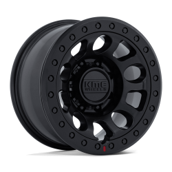 KMC - KMC Wheels KM241 E25 BEADLOCK 17x9 8x6.5 -38mm Blackout KM241MX17908038N - Image 1