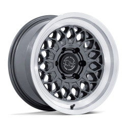 Black Rhino Hard Alloys - Black Rhino Wheels BR034AD17856825 BR034 GRAZ 17x8.5 6x5.5 25mm Gunmetal/Machine - Image 1