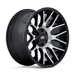 Moto Metal - Moto Metal MO816 OVERLOOK 20x10 8x180 -18mm Black/Machined MO816BD20108818N - Image 1