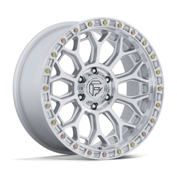 Fuel 1PC - Fuel Off Road FC901 TALON 17x9 5x5.0 1mm Gloss Silver/Machined FC901SD17905001 - Image 1