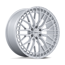 Niche 1PC - Niche Wheels NC288 GENOA 22x10 6x5.5 20mm Gloss Silver/Machined NC288SD22106820 - Image 1