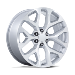 Performance Replicas - Performance Replicas PR177 22x9 6x5.5 24mm Silver/Machined PR177SD22906124 - Image 1