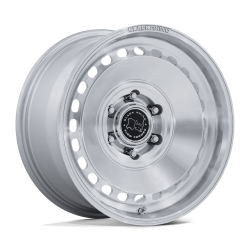 Black Rhino Hard Alloys - Black Rhino Wheels BR036 BASIN 17x8 6x5.5 32mm Silver/Machined BR036SD17806832 - Image 1