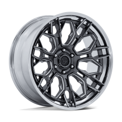 Fuel 1PC - Fuel Off Road FC409 HIVE 20x10 6x5.5 -18mm Gunmetal/Chrome FC409AP20106818N - Image 1