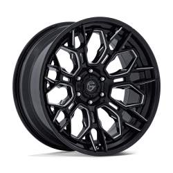 Fuel 1PC - Fuel Off Road FC409 HIVE 20x10 6x5.5 -18mm Gloss Black/Milled FC409BE20106818N - Image 1