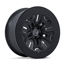 Black Rhino Hard Alloys - Black Rhino Wheels BR406 ROCKLEDGE 20x8.5 5x5.0 35mm Black BR406MX20858535 - Image 1