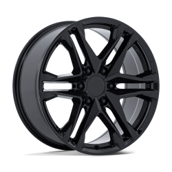 Performance Replicas - Performance Replicas PR238 18x8.5 6x120 37mm Gloss Black PR238BX18857737 - Image 1