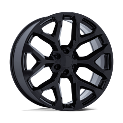 Performance Replicas - Performance Replicas PR177 22x9 6x5.5 24mm Gloss Black PR177BX22906124 - Image 1