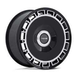 Niche 1PC - Niche Wheels NC287 VENICE 22x10 5x112/120 35mm Black/Machined NC287BD22105935 - Image 1