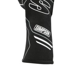 Simpson Safety - Simpson Safety SGKLG Racing Gloves Black Large - Image 6