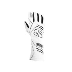 Simpson Safety - Simpson Safety SGWLG Racing Gloves White Large - Image 1