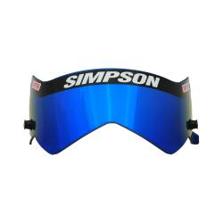 Simpson Safety - Simpson Safety 89803 Helmet Shield Dark Smoke - Image 1