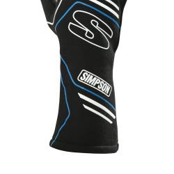 Simpson Safety - Simpson Safety SGBLG Racing Gloves Black Large - Image 6
