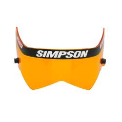 Simpson Safety - Simpson Safety 89804 Helmet Shield Amber - Image 1