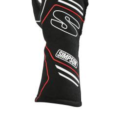 Simpson Safety - Simpson Safety SGRSM Racing Gloves Red Small - Image 6