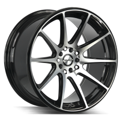 Shift - Shift Wheels GEAR 18x9 4x100/4.5 30mm Gloss Black/Machined H34840030GBM - Image 1