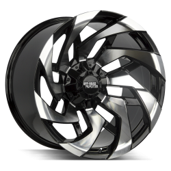 Off Road Monster - Off Road Monster M24 20x10 6x5.5/135 -19mm Gloss Black/Machined M240607N19GBM - Image 1