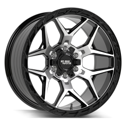 Off Road Monster - Off Road Monster MF40 20x10 6x5.5/135 -19mm Black/Machined MF40010607N19GBM - Image 1