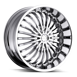 Strada - Strada Wheels SPINA 20x8 5x4.5/120 35mm Chrome S16050140 - Image 1
