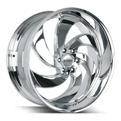 Strada - Strada Wheels RETRO 6 26x10 6x135 26mm Chrome C06663526C - Image 1