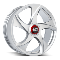 Strada - Strada Wheels VINO 20x9 5x100/4.5 30mm Platinum Silver SF6909050330PS - Image 1