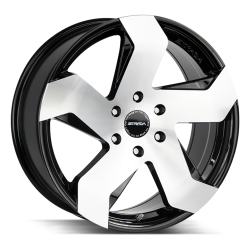 Strada - Strada Wheels COLTELLO 22x9 5x115 15mm Gloss Black/Machined S65251515GBM - Image 1