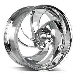 Strada - Strada Wheels RETRO 5 20x8.5 5x4.5 35mm Chrome C05051435C - Image 1