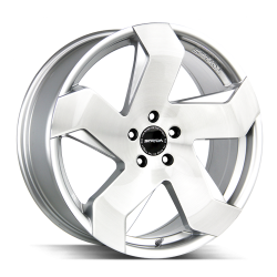 Strada - Strada Wheels COLTELLO 20x8.5 5x4.5 35mm Brushed Silver S65051435BFS - Image 1
