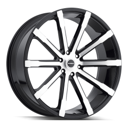 Strada - Strada Wheels OSSO 24x10 5x115 15mm Gloss Black/Machined S48451515GBM - Image 1